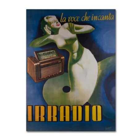 Vintage Apple Collection 'Irradio' Canvas Art,14x19